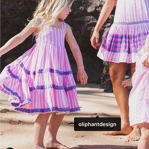 EUC girls size 4 Oliphant midi dress